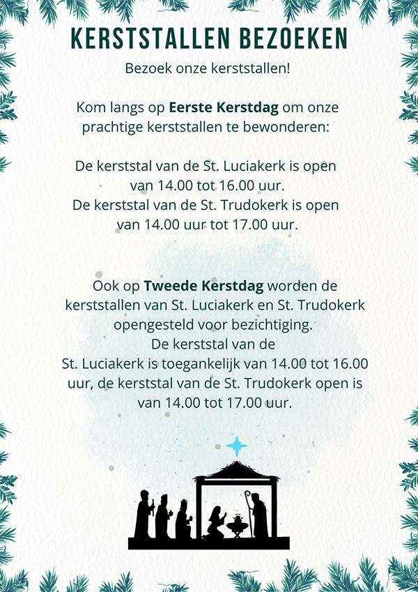 kerststallen bezoeken 1 2024