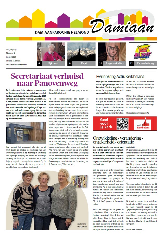 Voorkant Damiaankrant 01 2025